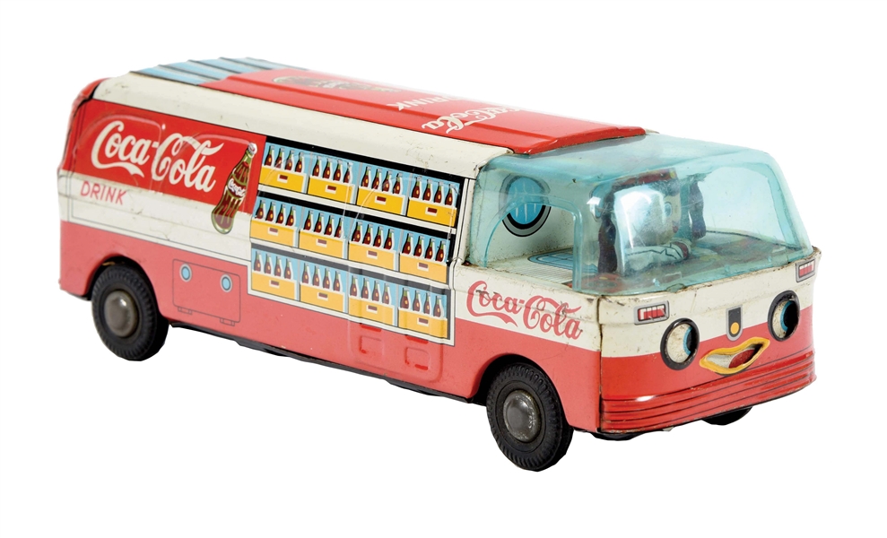 1960S 9” COCA-COLA SODA CAR SERIES VAN.