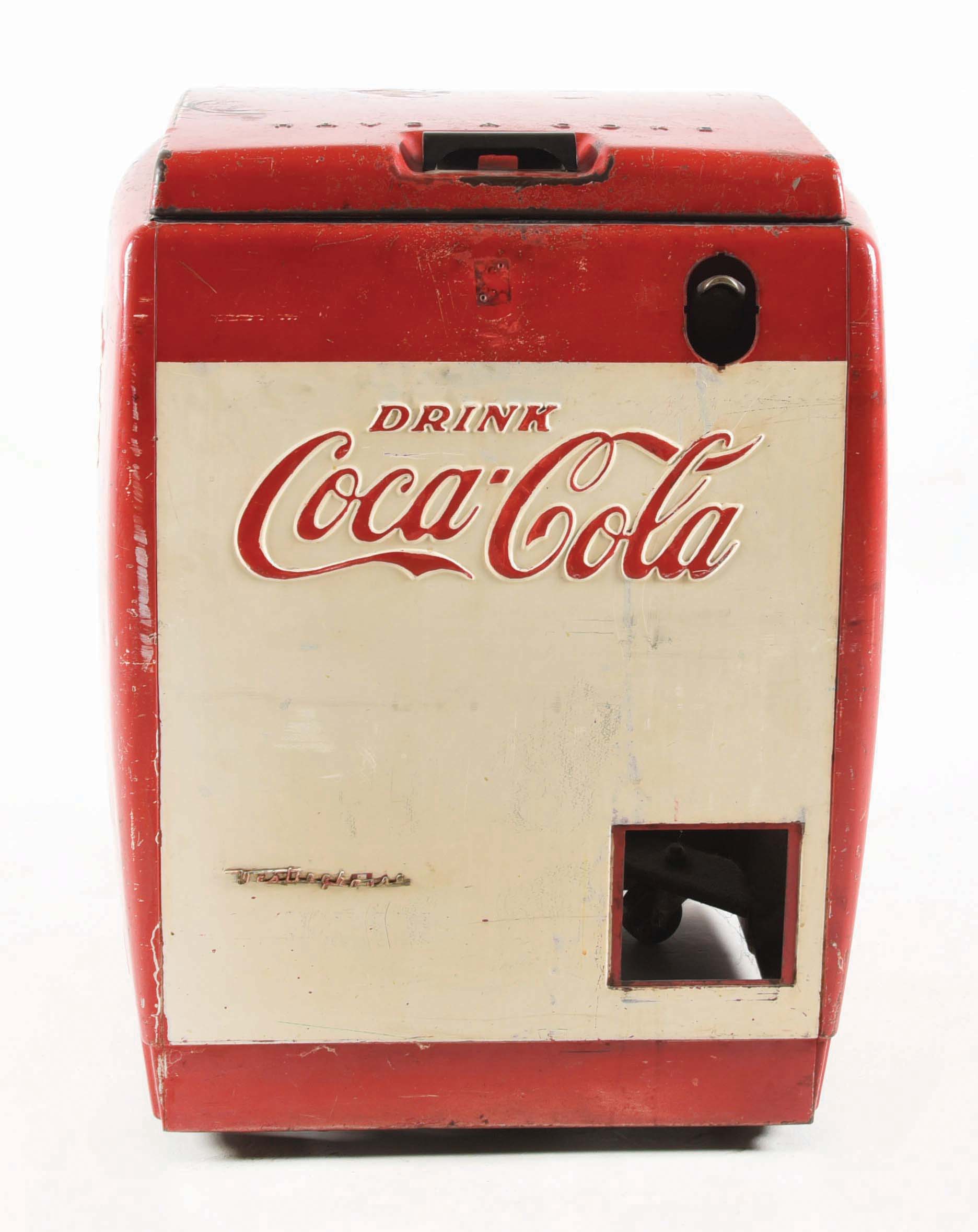 COCA-COLA ELECTRIC COOLED COOLER. - auctions & price archive