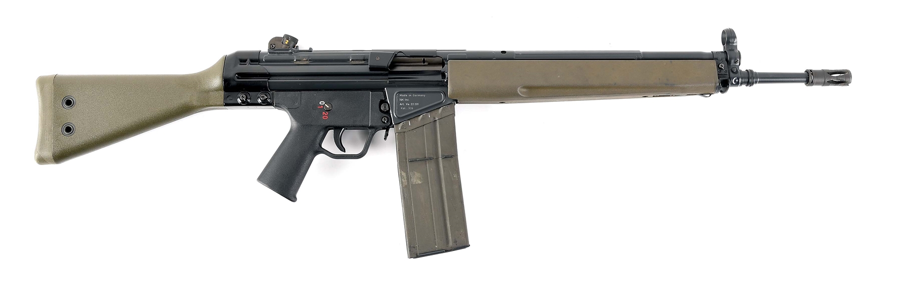 (N) HECKLER & KOCH MODEL G3FS MACHINE GUN (PRE-86 DEALER SAMPLE).