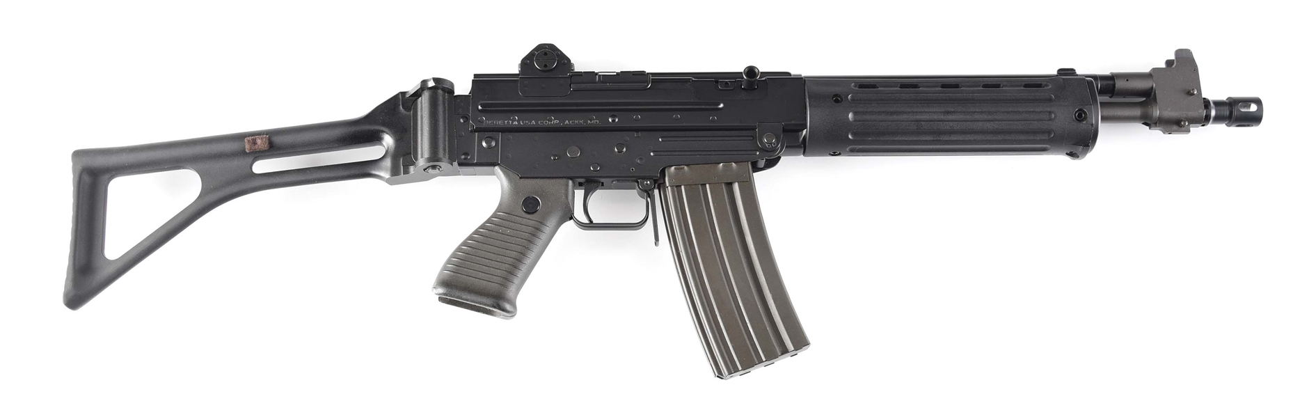 (N) SCARCE AND DESIREABLE BERETTA MODEL SCS 70/.223 CARBINE MACHINE GUN (PRE-86 DEALER SAMPLE).