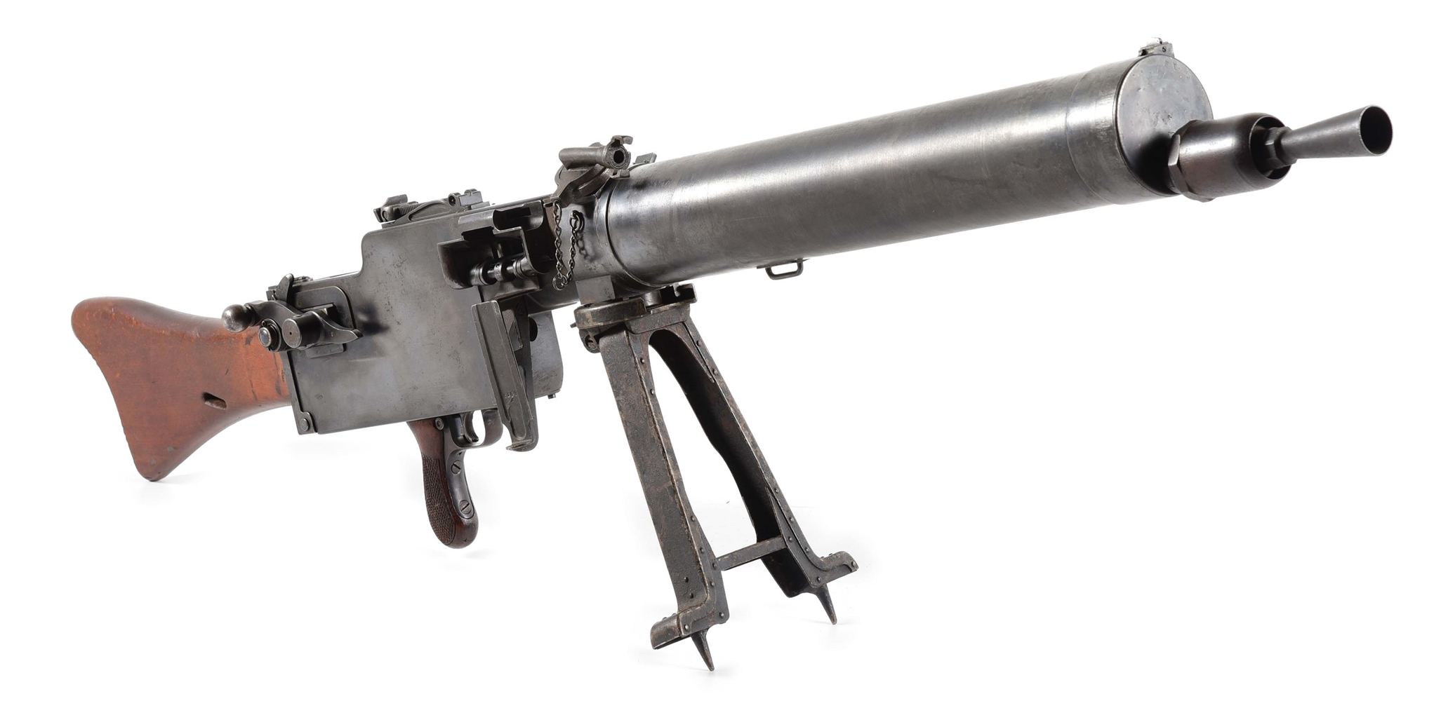 (N) GERMAN WORLD WAR I SPANDAU ARSENAL MG-08/15 LIGHT MACHINE GUN (CURIO & RELIC).