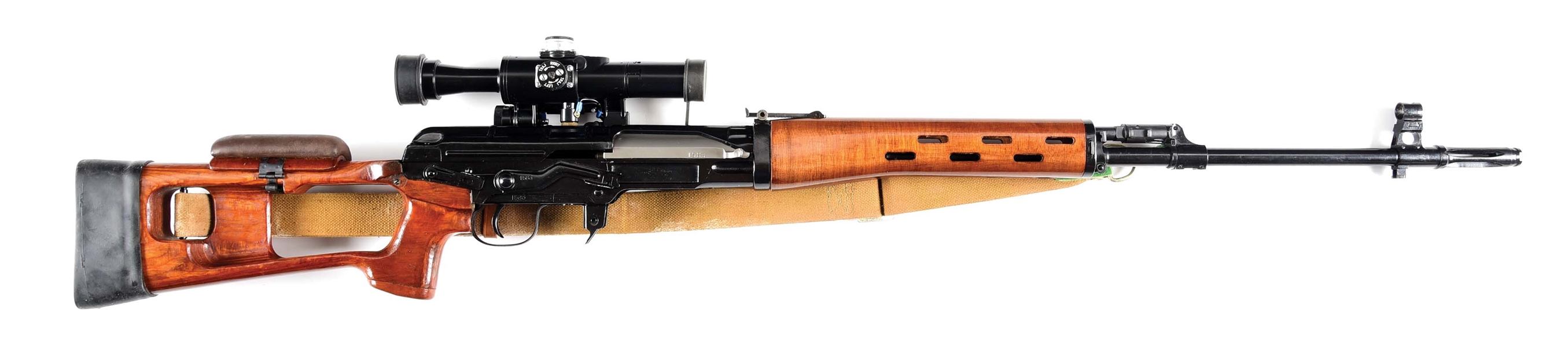 (M) EXCEPTIONAL AND SOUGHT AFTER CHINESE NORINCO NDM-86 (DRAGONOV) 7.62X54R SEMI-AUTOMATIC SNIPER RIFLE WITH DELUXE PACKAGE KIT.