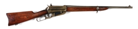 (C) WINCHESTER MODEL 1895 LEVER ACTION SADDLE RING CARBINE (1931).