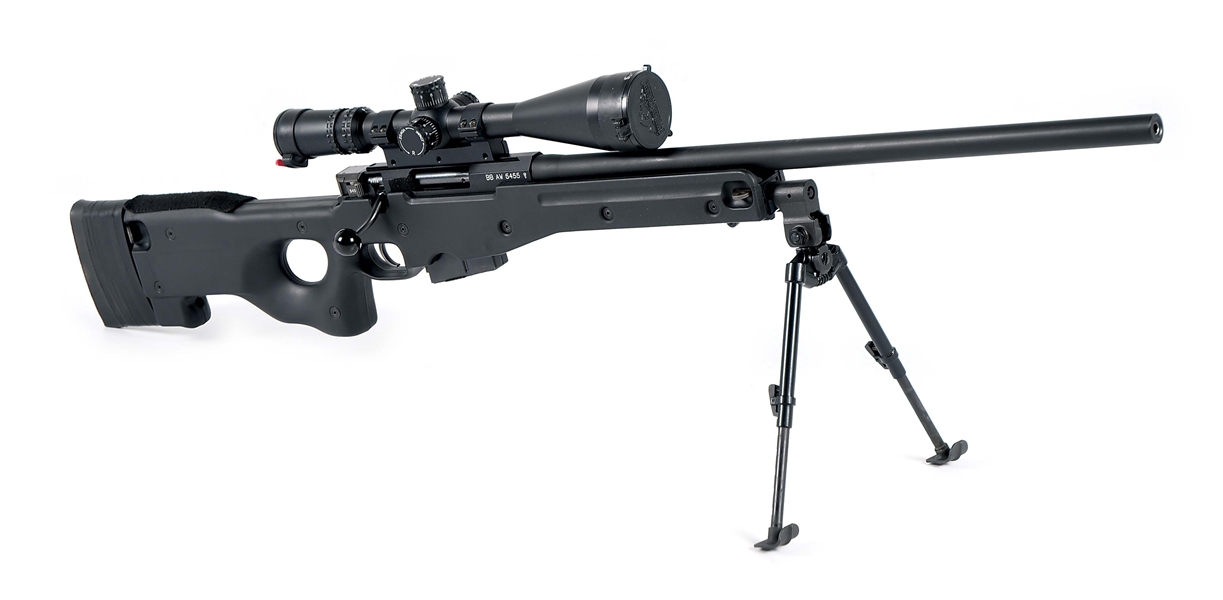 (M) ACCURACY INTERNATIONAL AW .308 BOLT ACTION RIFLE WITH NIGHTFORCE SCOPE.