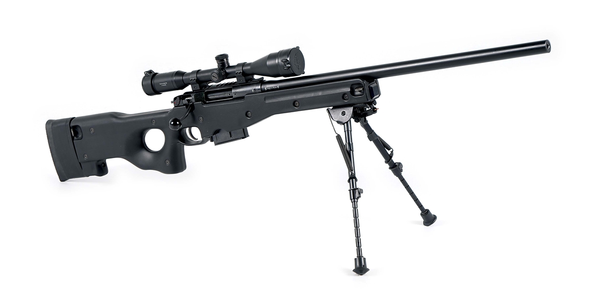 (M) ACCURACY INTERNATIONAL AE .308 BOLT ACTION RIFLE WITH KAHLES SCOPE.