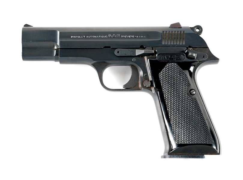 (M) EXCEPTIONAL FRENCH MAB PA-15 M1 MILITARY VARIATION SEMI-AUTOMATIC PISTOL WITH FACTORY BOX & PAPERWORK.