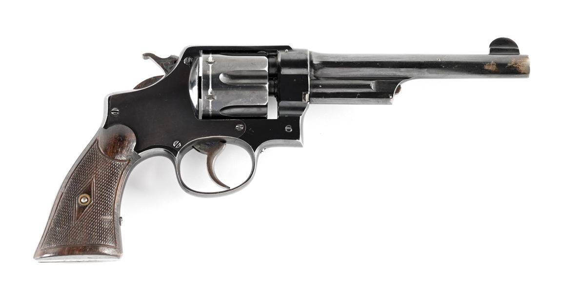 (C) SPANISH COPY OF A S&W TRIPLE LOCK .44 SPECIAL DOUBLE ACTION REVOLVER. 