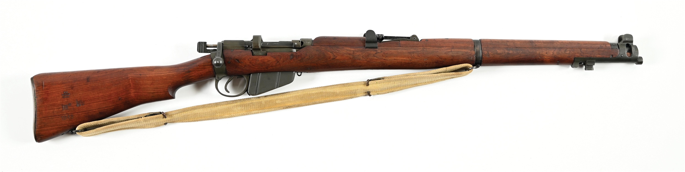 (C) FINE WWII LITHGOW SMLE III* BOLT ACTION RIFLE.