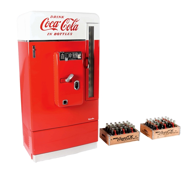 VENDO MODEL 110 RESTORED COCA-COLA MACHINE.