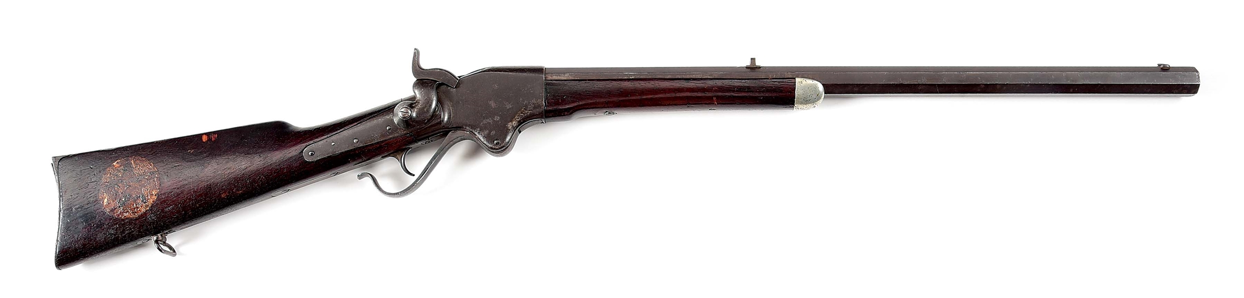 (A) H. SCHLEGELMILCH CONVERTED SPENCER BUFFALO RIFLE.