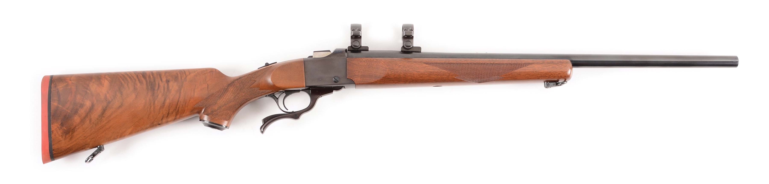 (M) RUGER NO. 1 .22-250 SINGLE SHOT RIFLE WITH BOX.