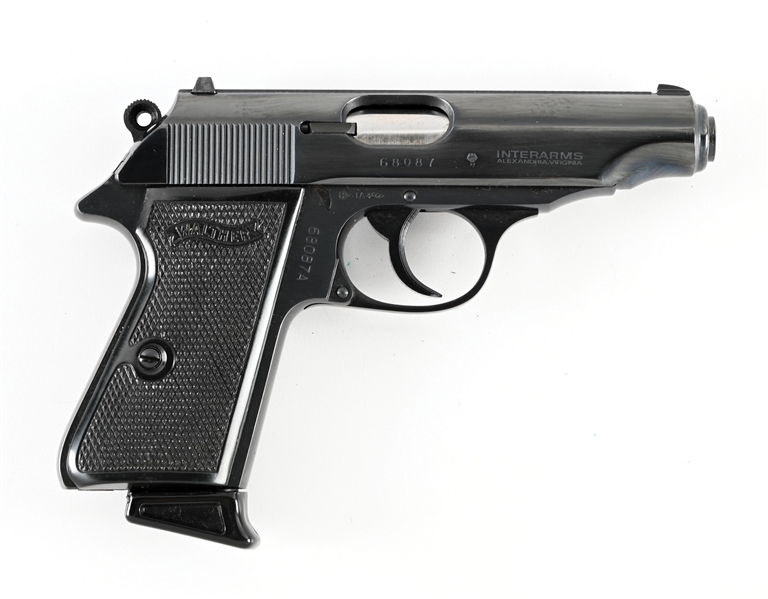 (M) WEST GERMAN WALTHER PP SEMI AUTOMATIC PISTOL.