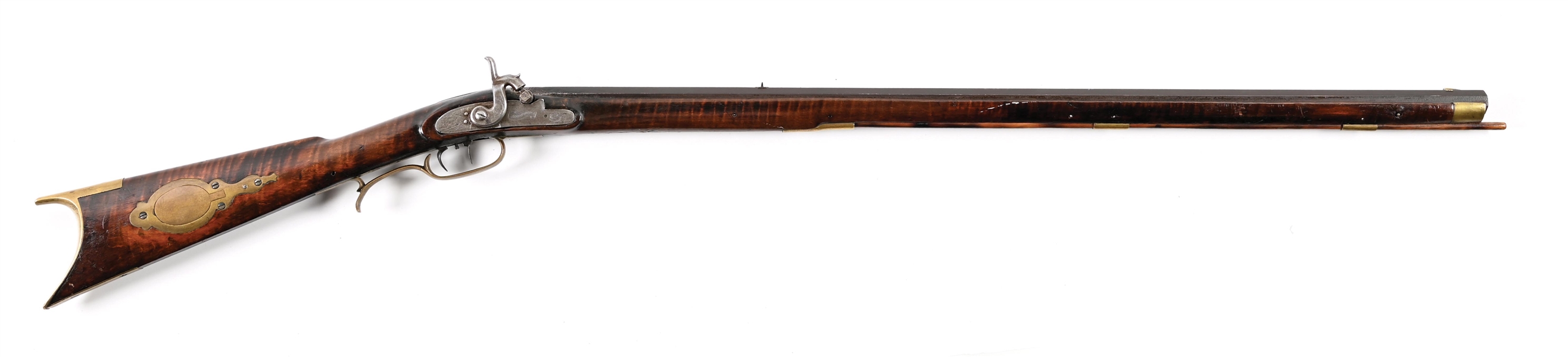(A) JAMES BOWN PERCUSSION KENTUCKY RIFLE.