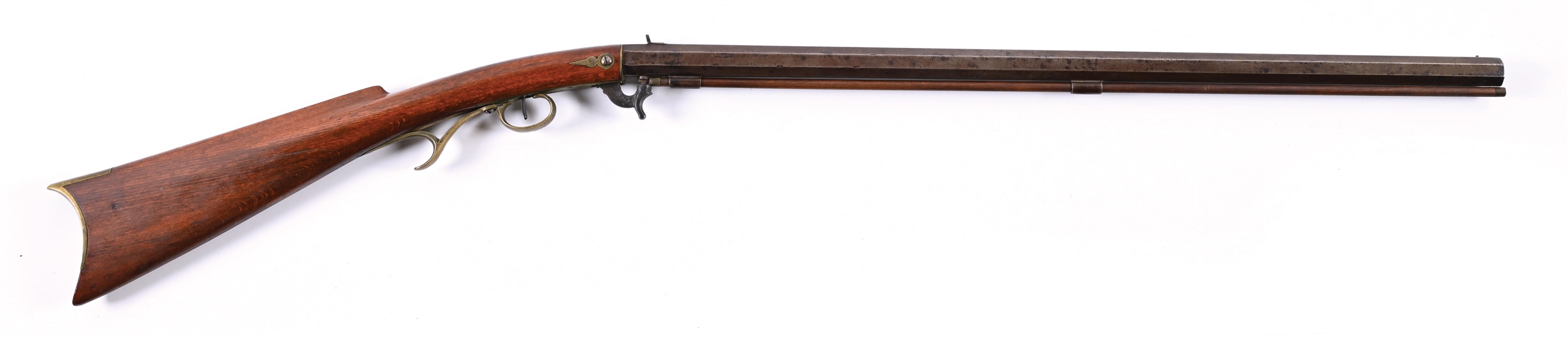 (A) VERMONT UNDERHAMMER PERCUSSION RIFLE.