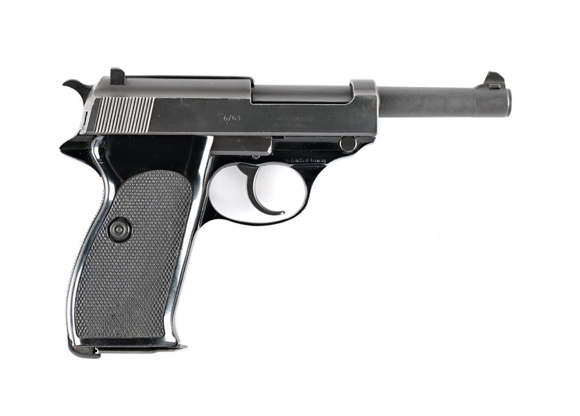(C) WALTHER P.38 9MM SEMI-AUTOMATIC PISTOL WITH BOX.