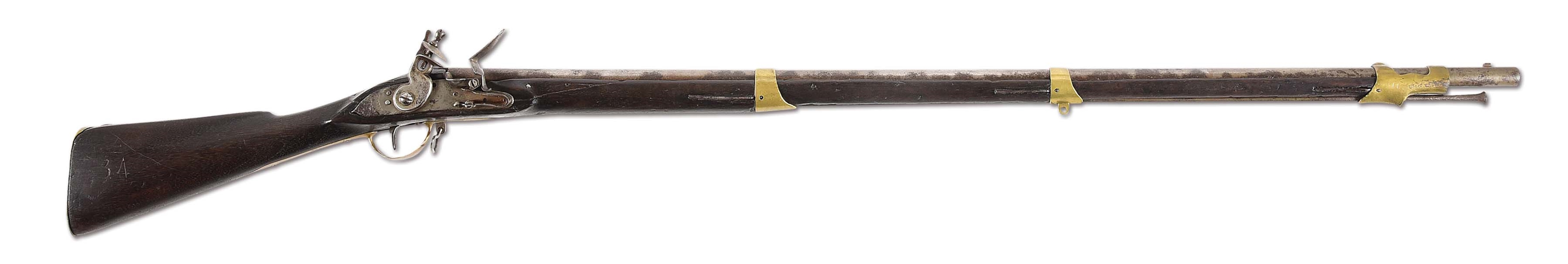 (A) US MUSKET FOR MARINES, MODEL OF 1797.