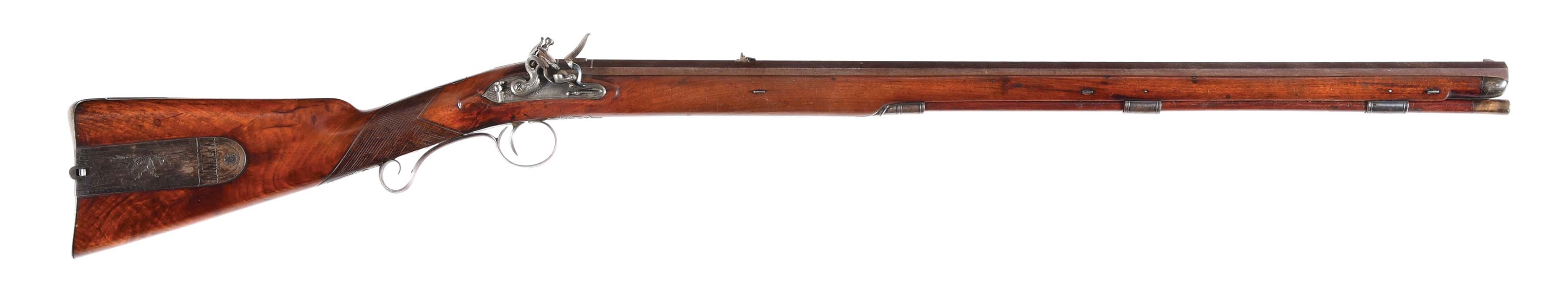 (A) RARE INDIAN DEPARTMENT PRESENTATION RIFLE FOR WARRIORS BY TATHAM.