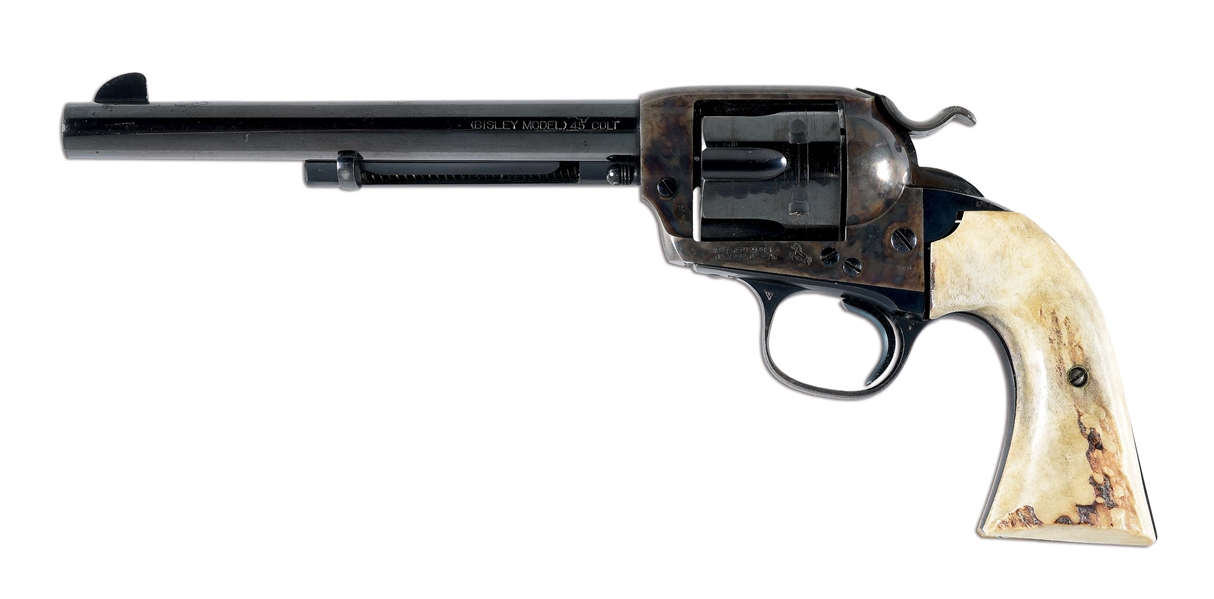 (C) HIGH CONDITION COLT BISLEY SINGLE ACTION ARMY REVOLVER SHIPPED TO ABERCROMBIE & FITCH (1913).