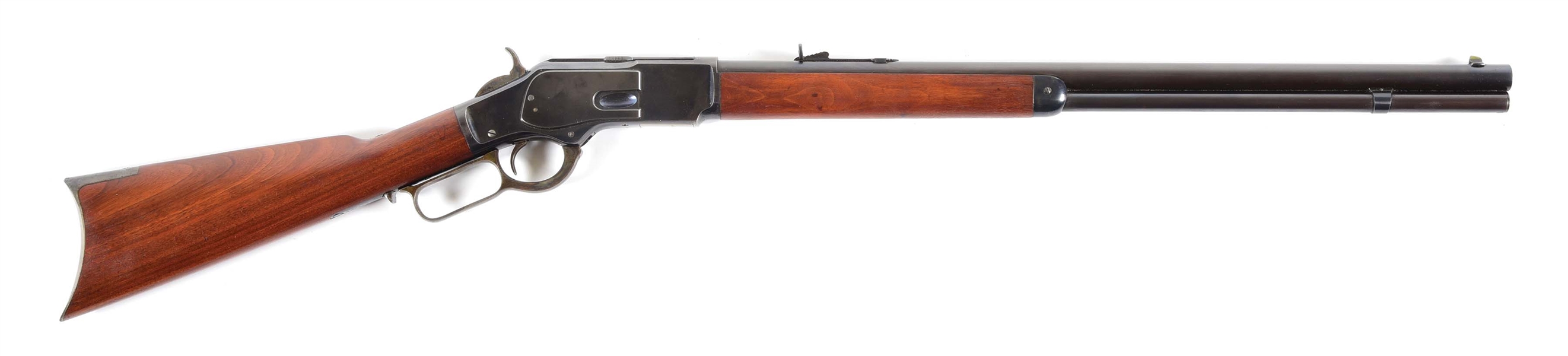 (A) HIGH CONDITION WINCHESTER MODEL 1873 LEVER ACTION RIFLE.