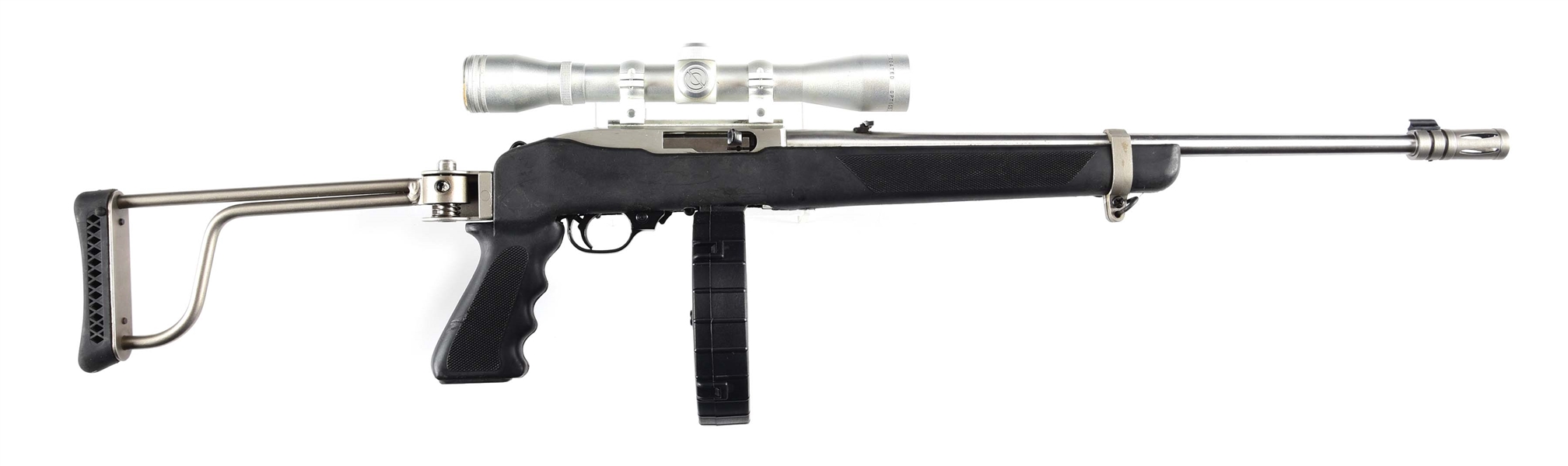 (N) ALWAYS DESIRABLE RUGER 10/22 HOST GUN WITH S&H ARMS AUTO SEAR MACHINE GUN. (FULLY TRANSFERABLE).