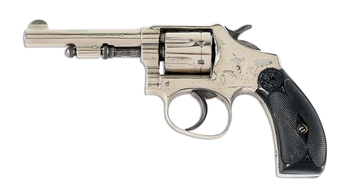 (C) SMITH & WESSON LADY SMITH 2ND MODEL REVOLVER IN .22 LONG.