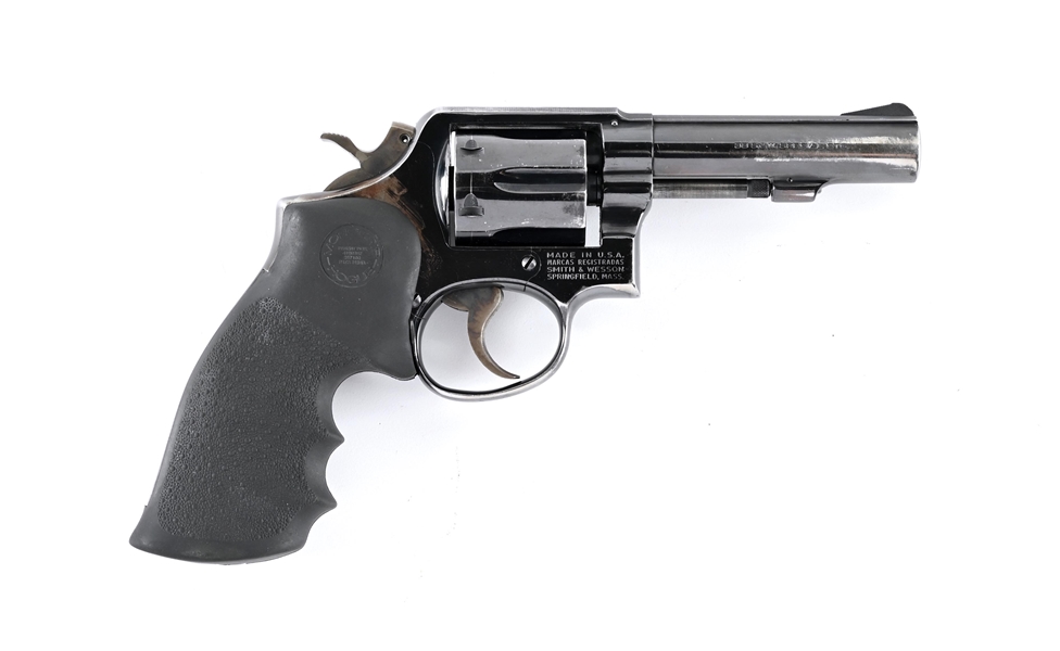 (M) SMITH & WESSON MODEL 10-6 DOUBLE ACTION REVOLVER.