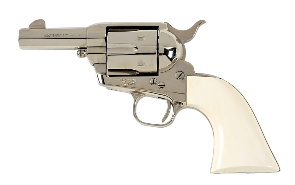 (M) EXTREMELY RARE THIRD GENERATION COLT EJECTORLESS SHERIFFS MODEL SINGLE ACTION REVOLVER.