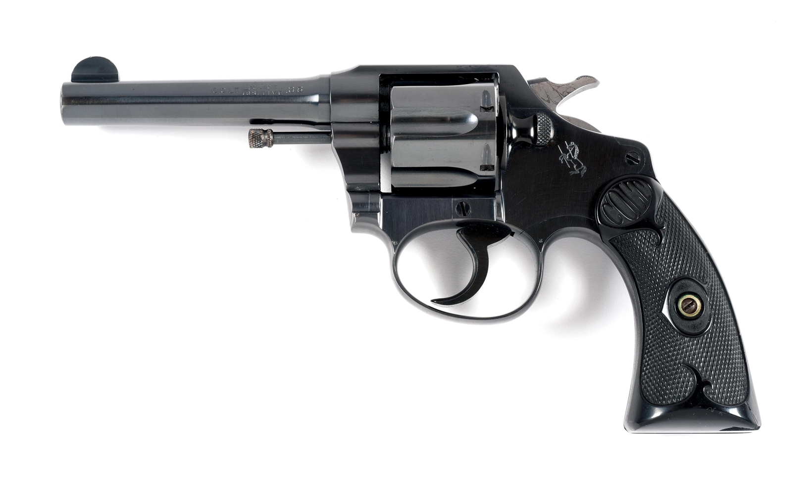 (C) HIGH CONDITION COLT POLICE POSITIVE .38 S&W DOUBLE ACTION REVOLVER.
