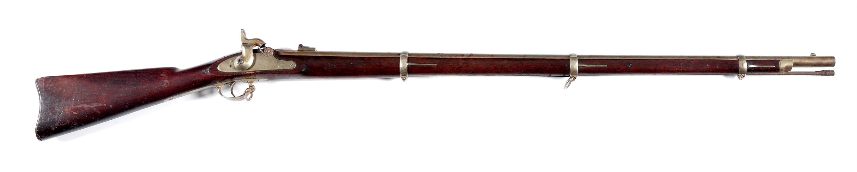 (A) GAR MARKED US M1863 PERCUSSION RIFLE MUSKET. 