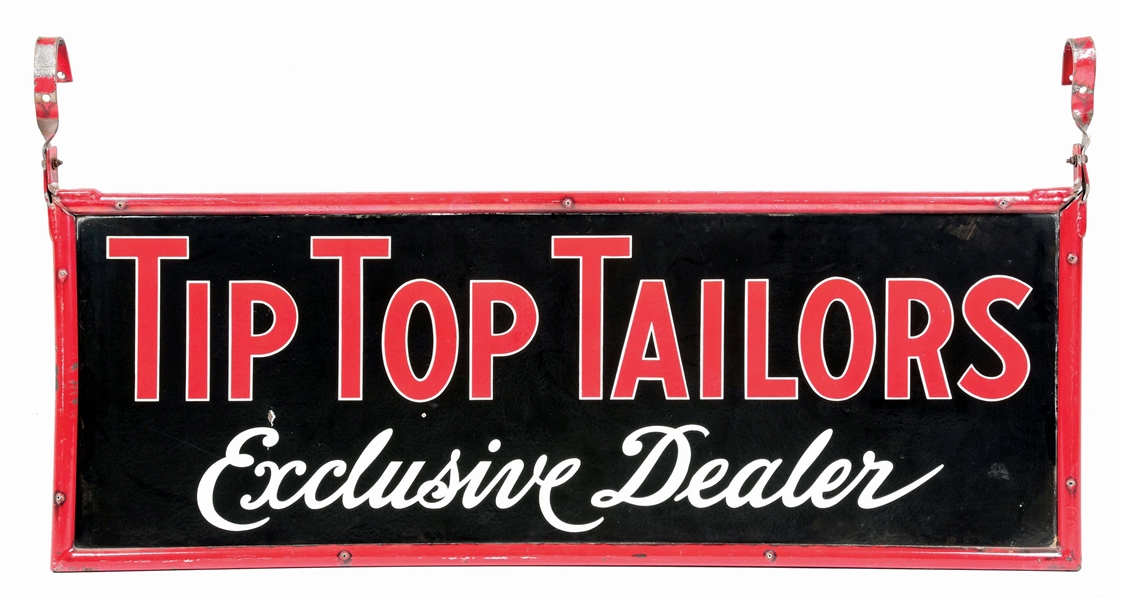 DSP TIP TOP TAILORS SIGN.