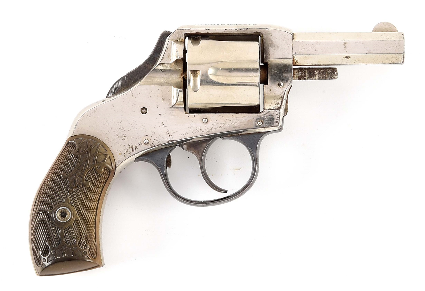 (C) H&R SAFETY HAMMER DOUBLE ACTION REVOLVER.