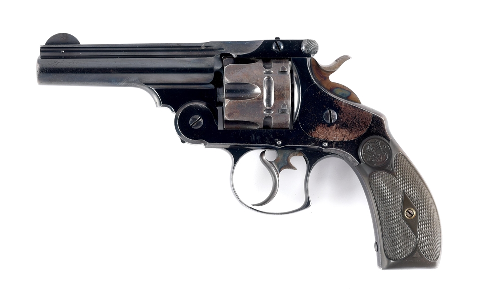 (A) SMITH & WESSON .44 DOUBLE ACTION 1ST MODEL WITH FACTORY BOX FROM THE HANK WILLIAMS JR. COLLECTION.