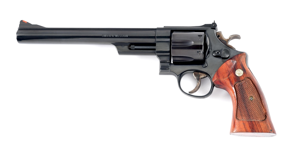 (M) CASED SMITH & WESSON 57-2 DOUBLE ACTION REVOLVER.