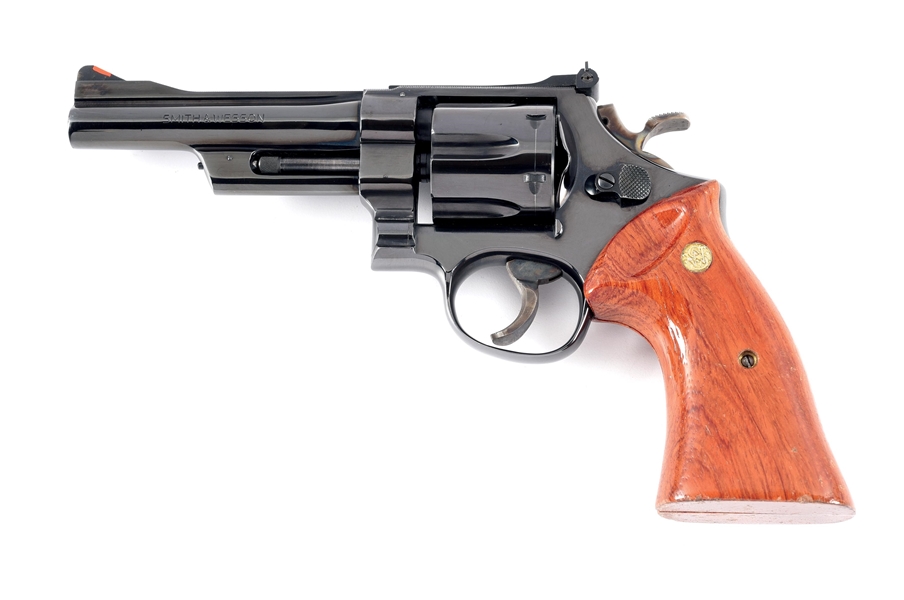 (M) SMITH & WESSON 27-2 DOUBLE ACTION REVOLVER.