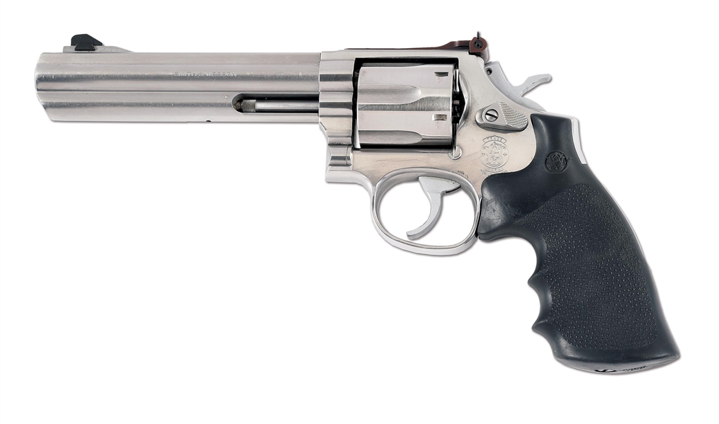 (M) SMITH & WESSON POWER PORT MODEL 686-4 DOUBLE ACTION REVOLVER.