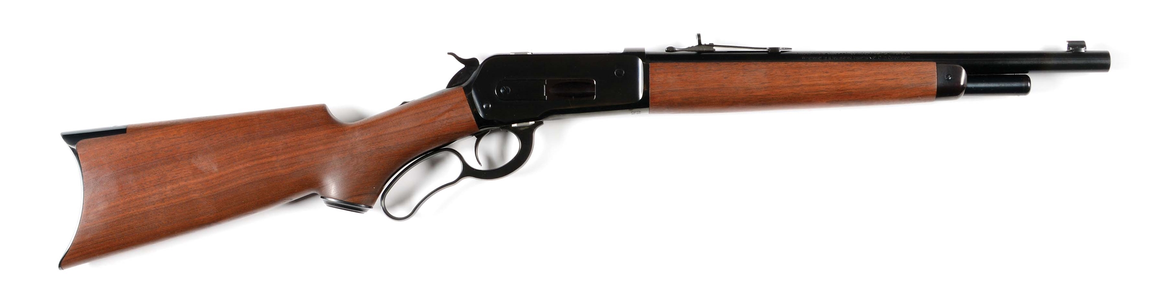 (M) WINCHESTER MODEL 1886 TRAPPER LEVER ACTION RIFLE.