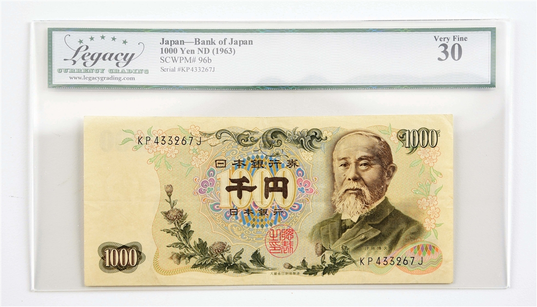 JAPAN PAPER CURRENCY LOT.