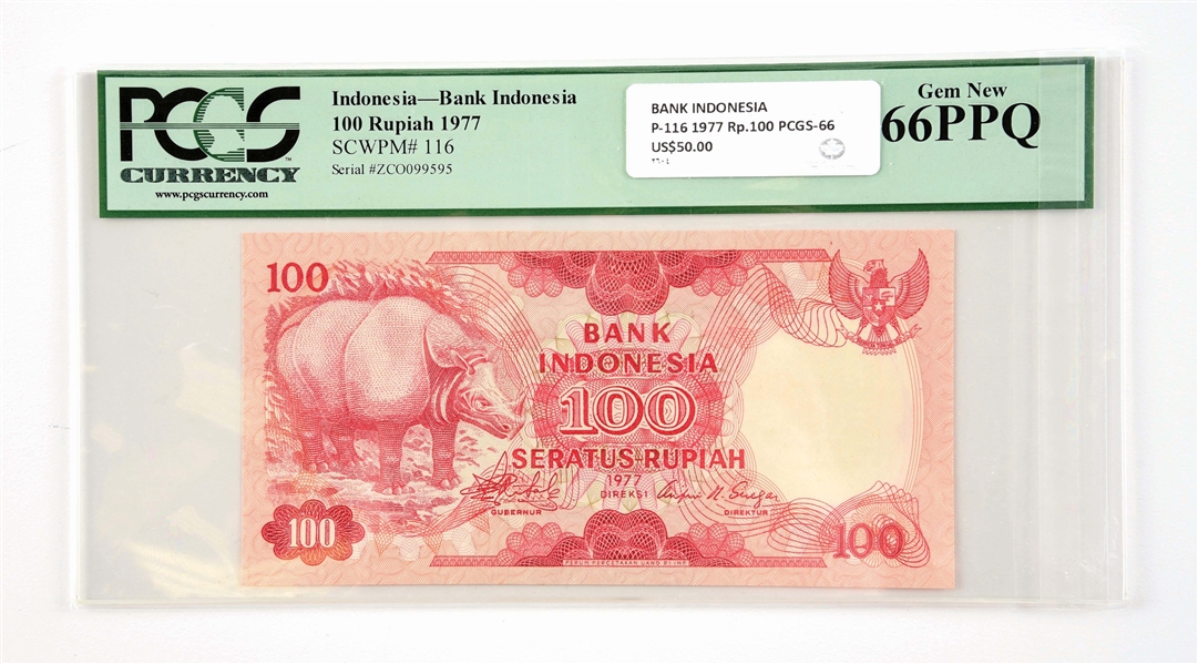 LOT OF PAPER CURRENCY FROM INDONESIA.