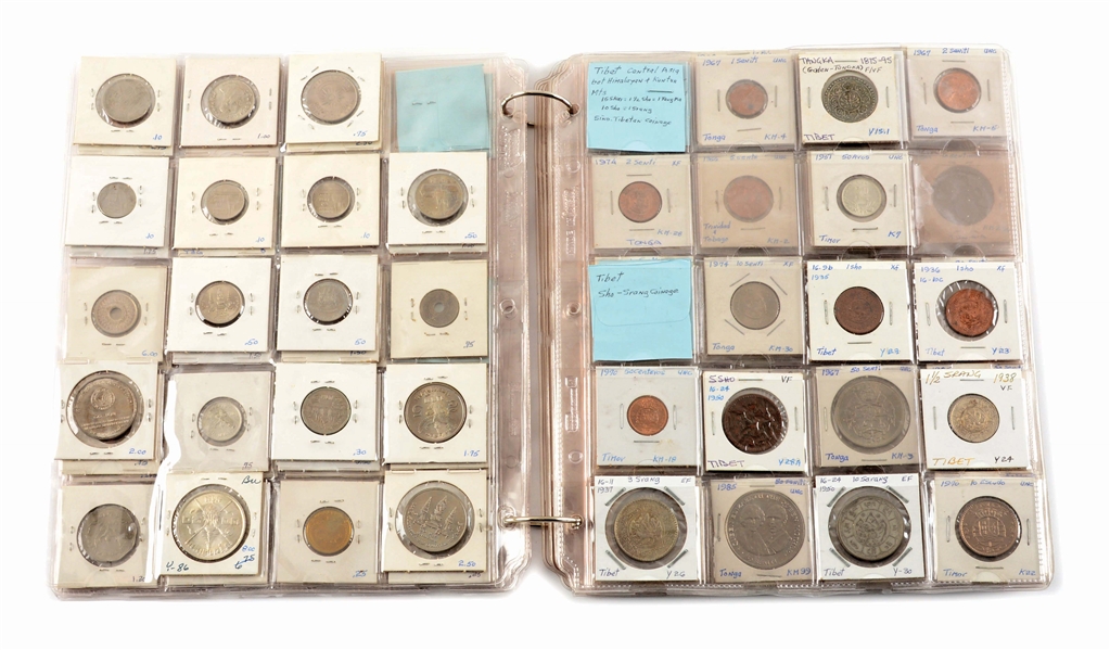 LOT OF INTERNATIONAL COINS.