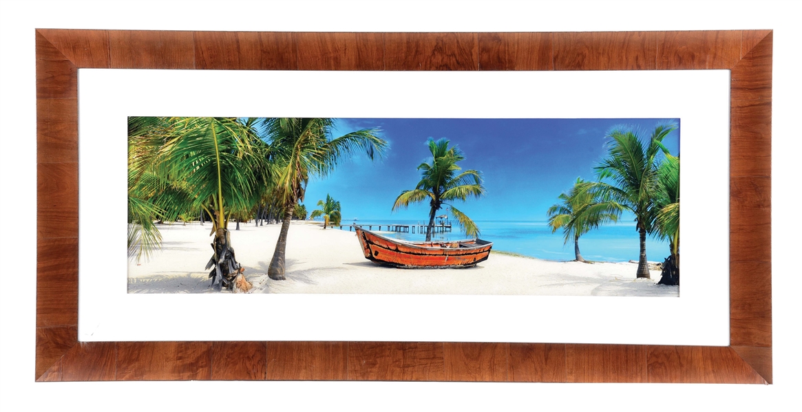 PETER LIK LIMITED EDITION FRAMED PHOTOGRAPH "KEYS TO PARADISE".