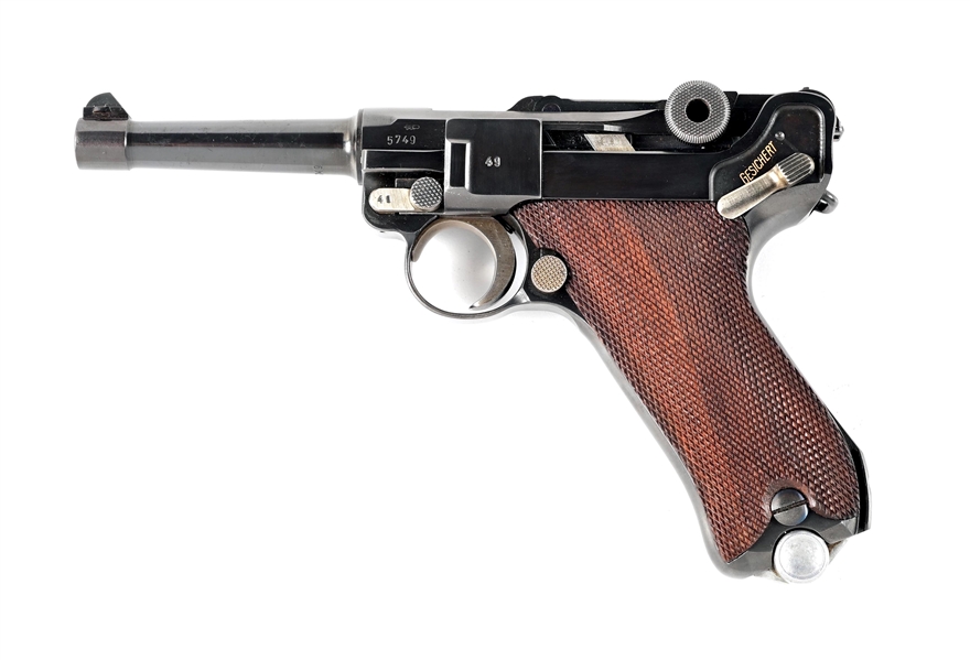 (C) REMARKABLE (1 OF 30) MAUSER BANNER SWEDISH CONTRACT LUGER, FORMER DR. GEOFFREY STURGESS COLLECTION.