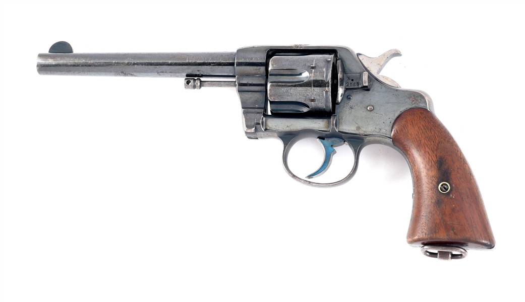 (A) COLT MODEL NEW ARMY MODEL 1901 DOUBLE ACTION REVOLVER (1898).