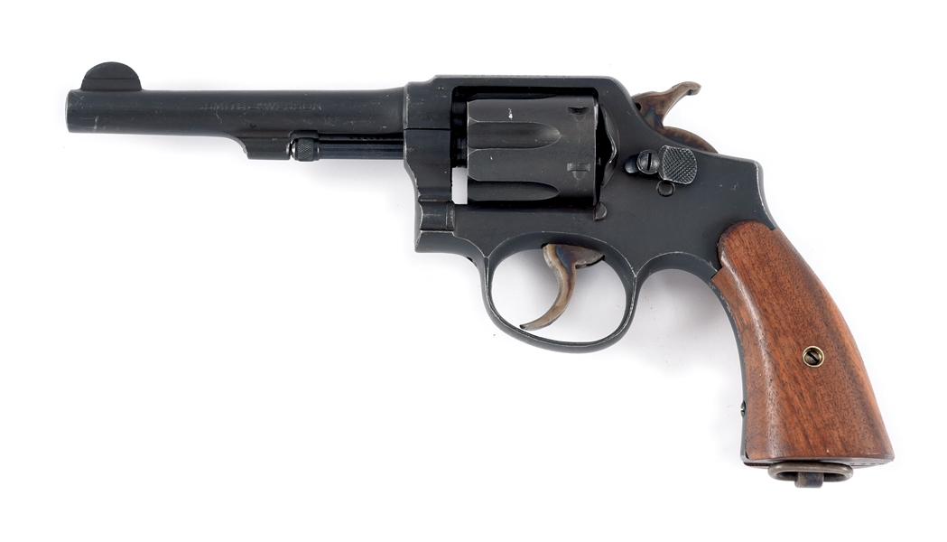 (C) SMITH & WESSON K200 DOUBLE ACTION REVOLVER.