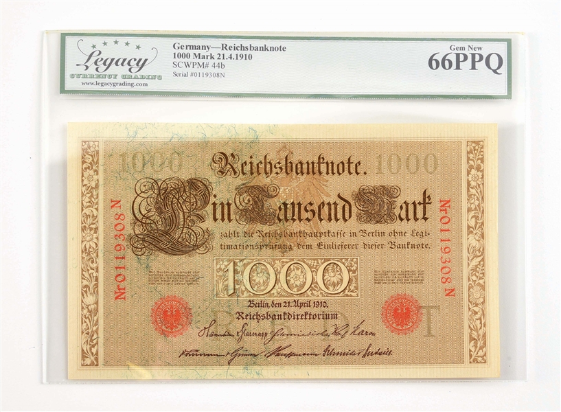 GERMANY PAPER CURRENCY LOT.