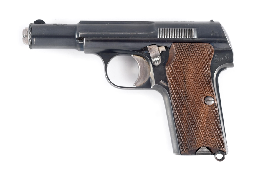(C) VERY NICE GERMAN WORLD WAR II ASTRA MODEL 300 SEMI-AUTOMATIC PISTOL WITH HOLSTER & SPARE MAGAZINE.