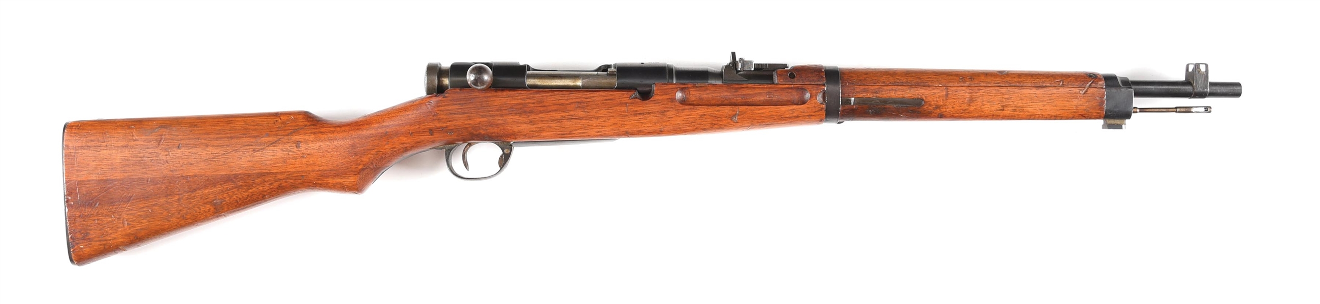 (C) EXCEPTIONAL & ALL MATCHING IMPERIAL JAPANESE MUKDEN ARSENAL SERIES 6 TYPE 38 BOLT ACTION CARBINE.