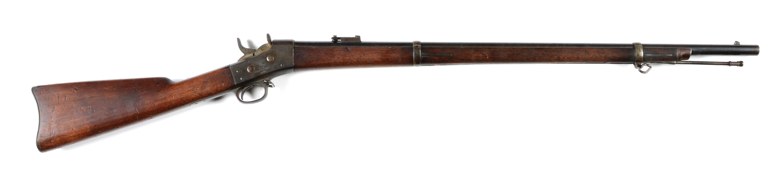 (A) SPRINGFIELD MODEL 1870 NAVY ROLLING BLOCK RIFLE.