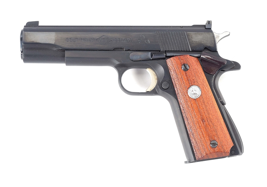 (M) COLT SERVICE MODEL ACE SEMI-AUTOMATIC PISTOL WITH BOX