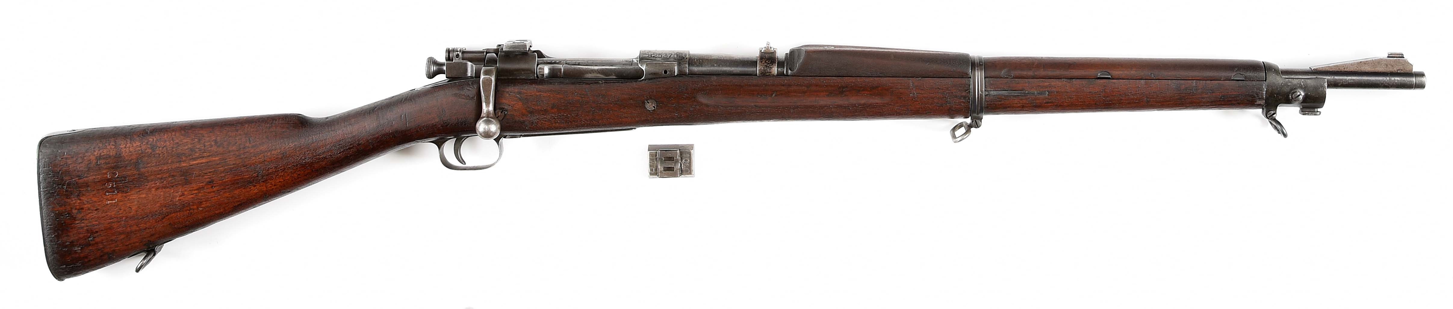 (C) SPRINGFIELD 1903 BOLT ACTION RIFLE WITH UNUSUAL CHARACTERISTICS.