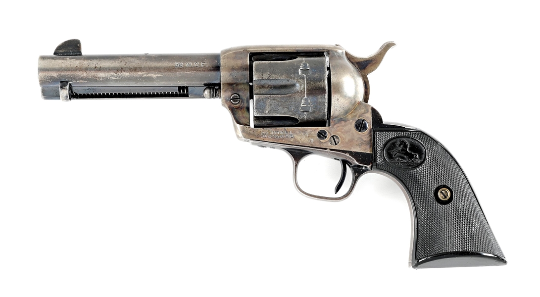 (C) COLT SINGLE ACTION ARMY REVOLVER.